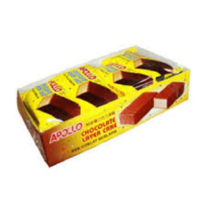 Apollo Bolu Lapis Rasa Chocolate 8s